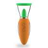 Carrot Vibrator Female Masturbator Vibration Av Automatic Heating Sucking Tongue Licker Pluggable