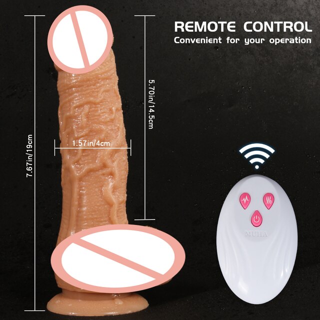 Automatic Retractable Bolt With Base Analog Penis Female Sex Toy  - YJ-01
