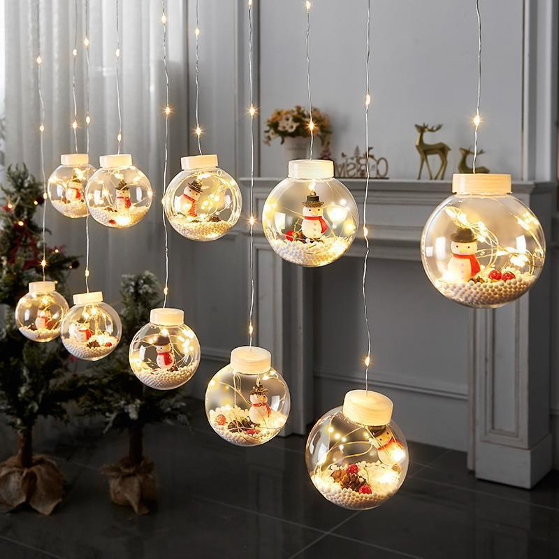 🎄Christmas Led Wishing Ball String Lights Decorations - Ten LED balls