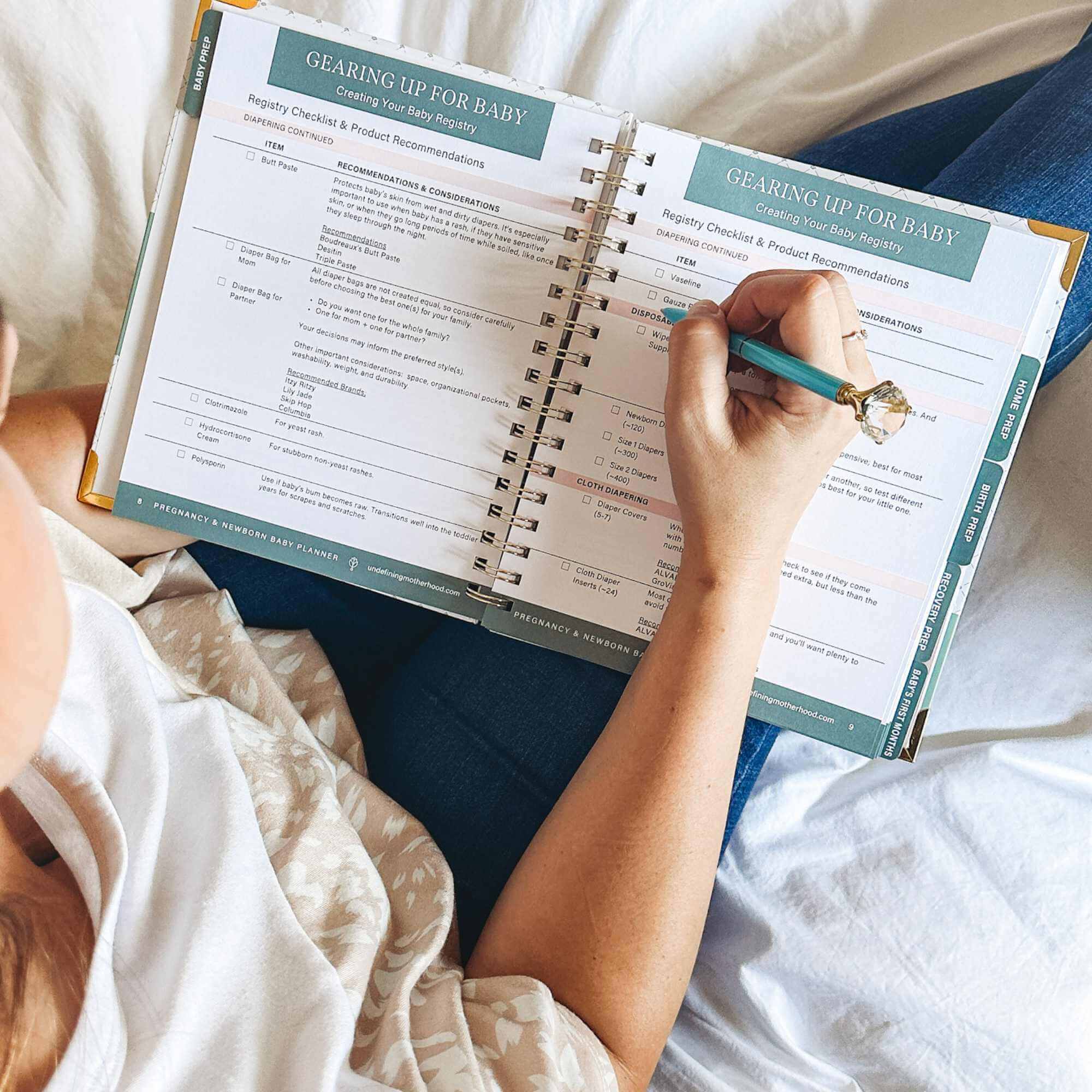 🔥Last Day Promotion 70% OFF🔥Expecting & Organized: Pregnancy Planner & New Baby Organizer