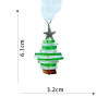 🔥LAST DAY 49% OFF - 🎄Lake Erie Sea Glass Christmas Tree Ornament