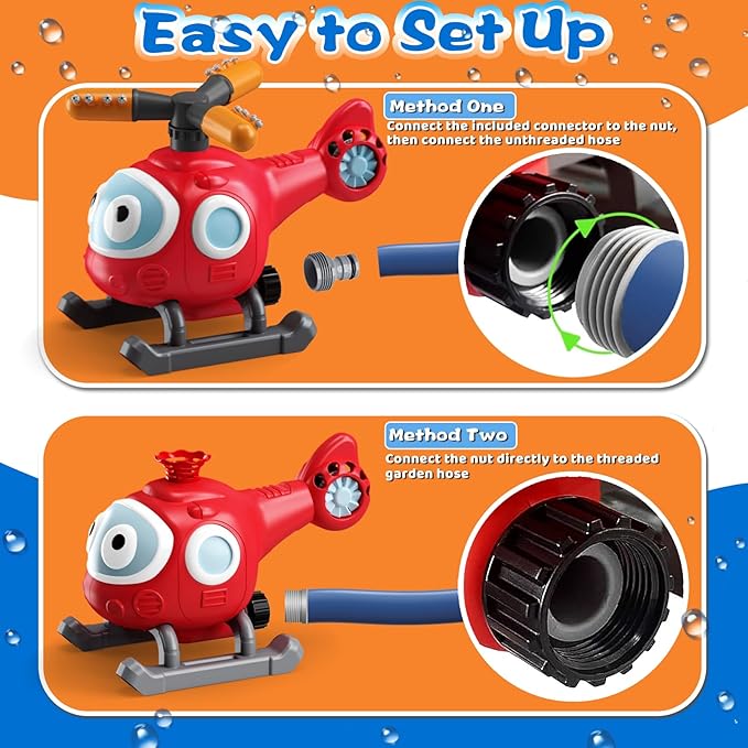 ⏰LAST DAY SALE 50% OFF💦Summer Bestseller - 2 in 1 Water Sprinklers T Ball Set