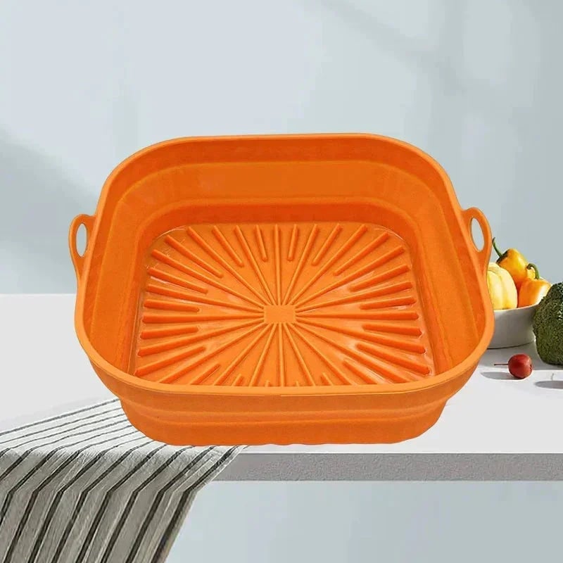 🔥LAST DAY SALE 50% OFF🔥Air Fryer Grill Pan Made Of Silicone