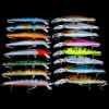 Set Mixed 16pcs/Lot 2 Models Minnows Fishing Lures