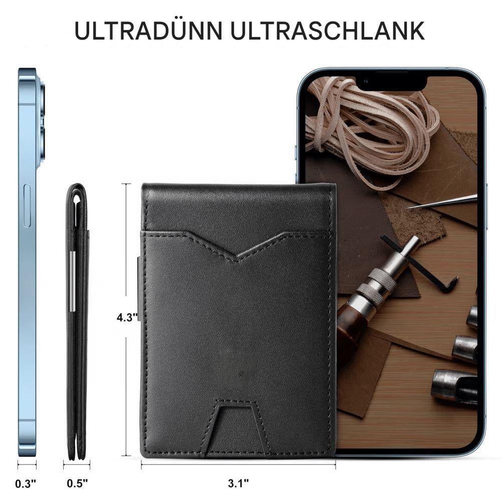 🔥Letzter Tag 49 % Rabatt☀️Schlanke RFID-Geldbörse für Herren