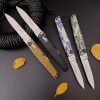 Outdoor high hardness wilderness survival hiking portable folding knife