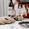 Serene Soirée Diamond Wine Glasses