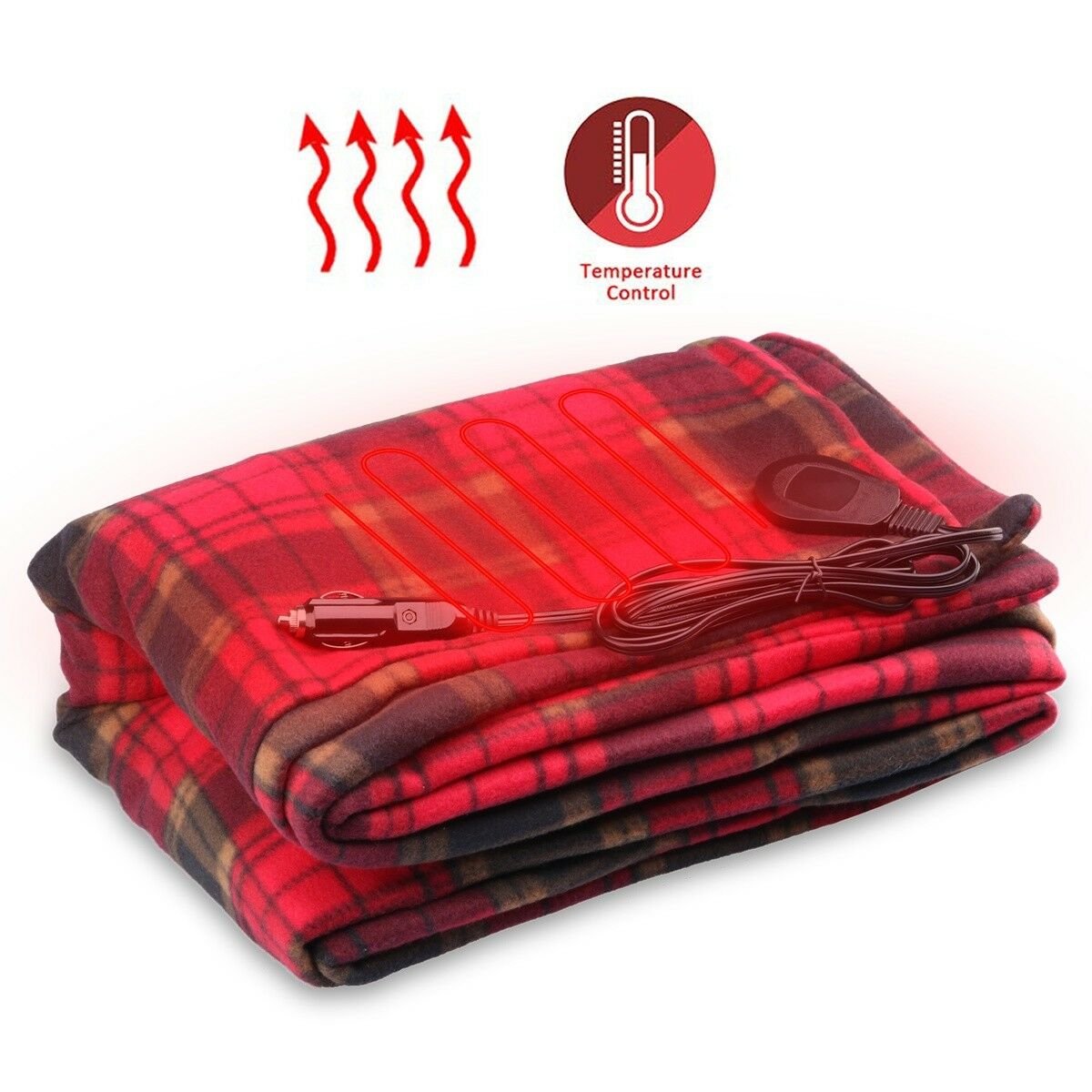 ❄Winter Specials- SAVE 48% OFF⛄Woa Car Heating Blanket-FREE SHIPPING TODAY