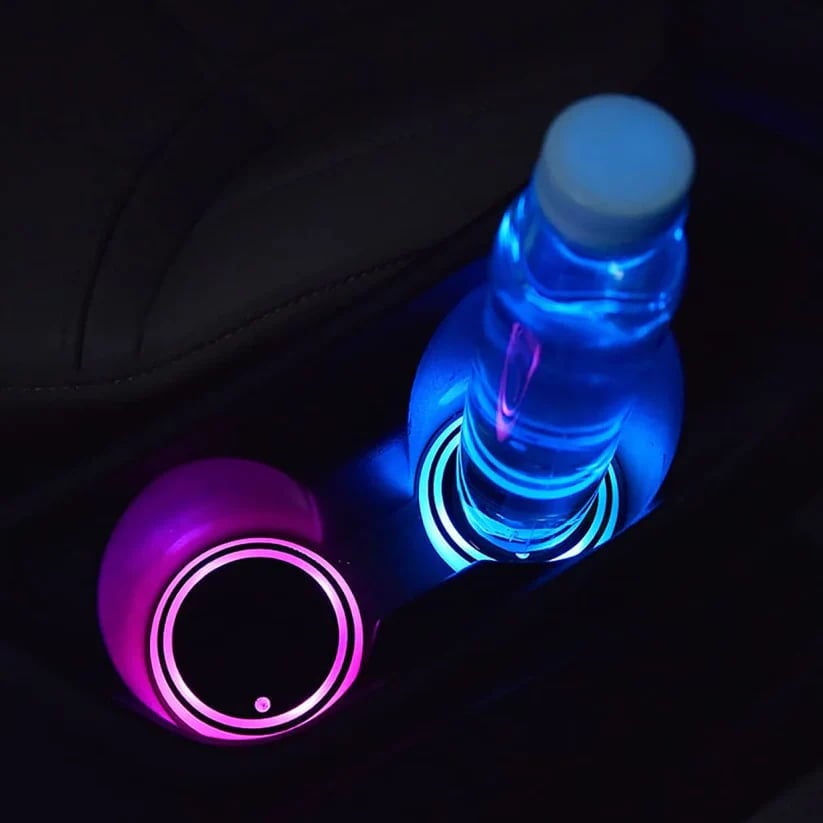 🔥Last Day Promotion 70% OFF🔥LED Car Cup Holder Lights