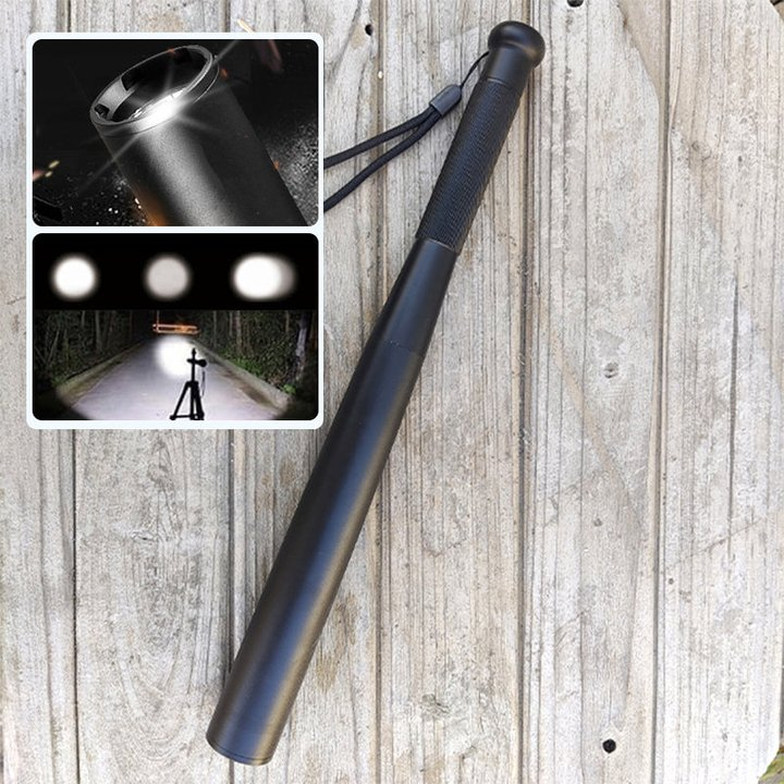 (🌲Early Christmas Sale- SAVE 48% OFF)Self-defense Baseball Flashlight with Hidden Knife-Buy 2 Get Free Shipping