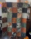 🎃 Vintage-Style Halloween Patchwork Quilt