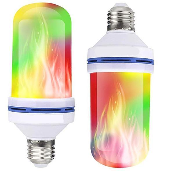 LED Flame Effect Flickering Fire Light Bulb with Gravity Sensor