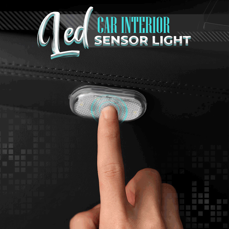 Car Interior LED Sensor Light,🔥Buy 2 Get 1 Free
