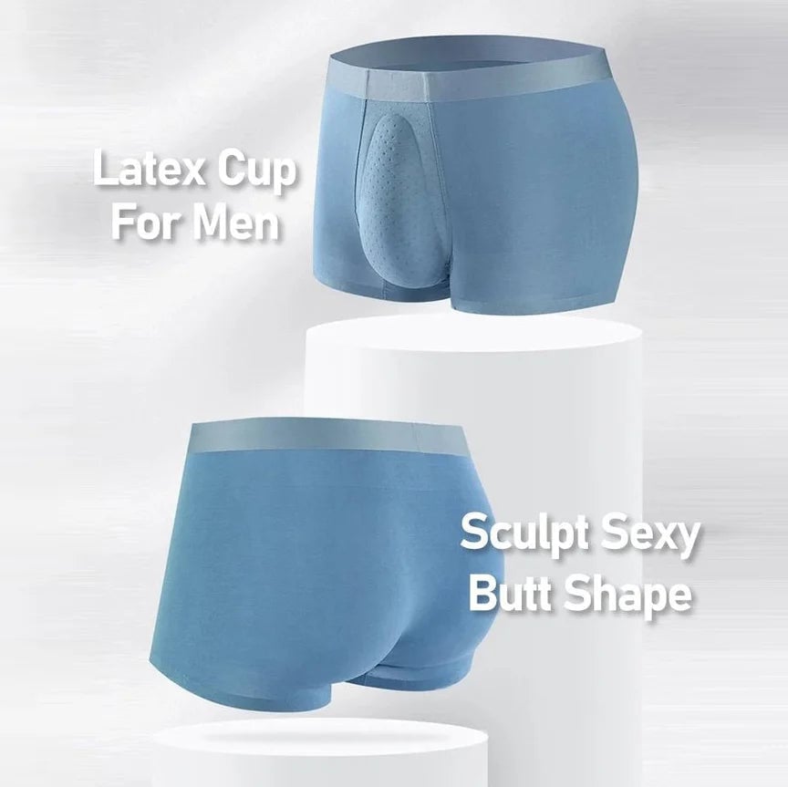 Letzter Tag 50% RABATT-Herren-Unterhosen aus Bio-Latex mit Stützbeutel