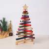 (🔥HOT SALE NOW 49% OFF) - Wooden Rotating Christmas Tree Decoration