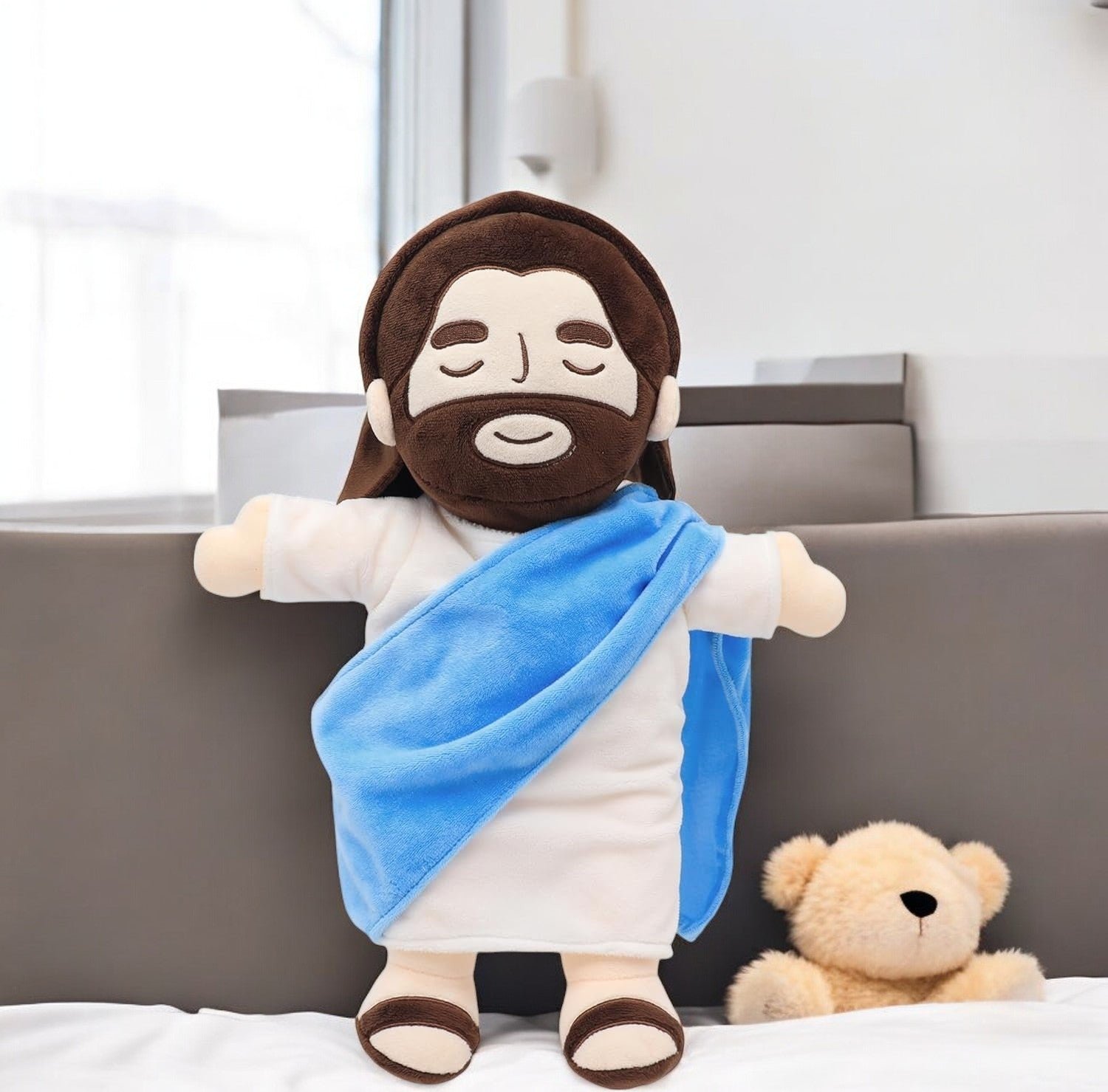 🔥Last Day Promotion 48% OFF-🎁-Comforting Christ - Jesus Breathing Plushie