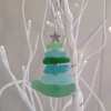 🌊Sea Glass Christmas Tree Ornament🎄