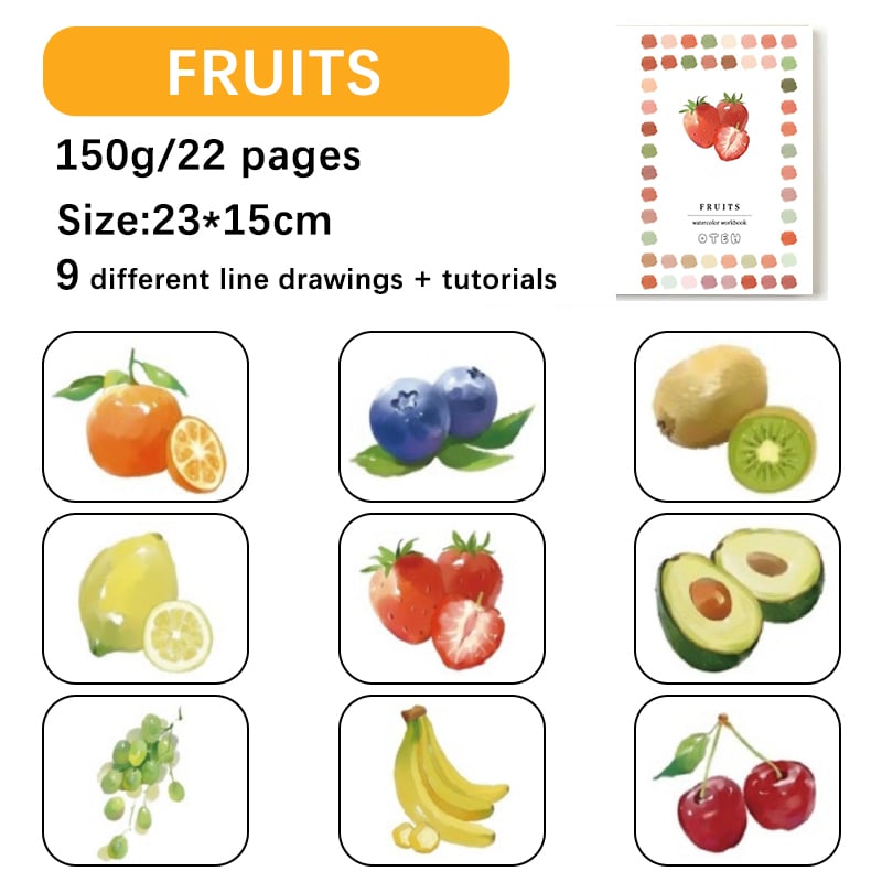 💕𝙊𝙏𝙀𝙃® Watercolor Workbook