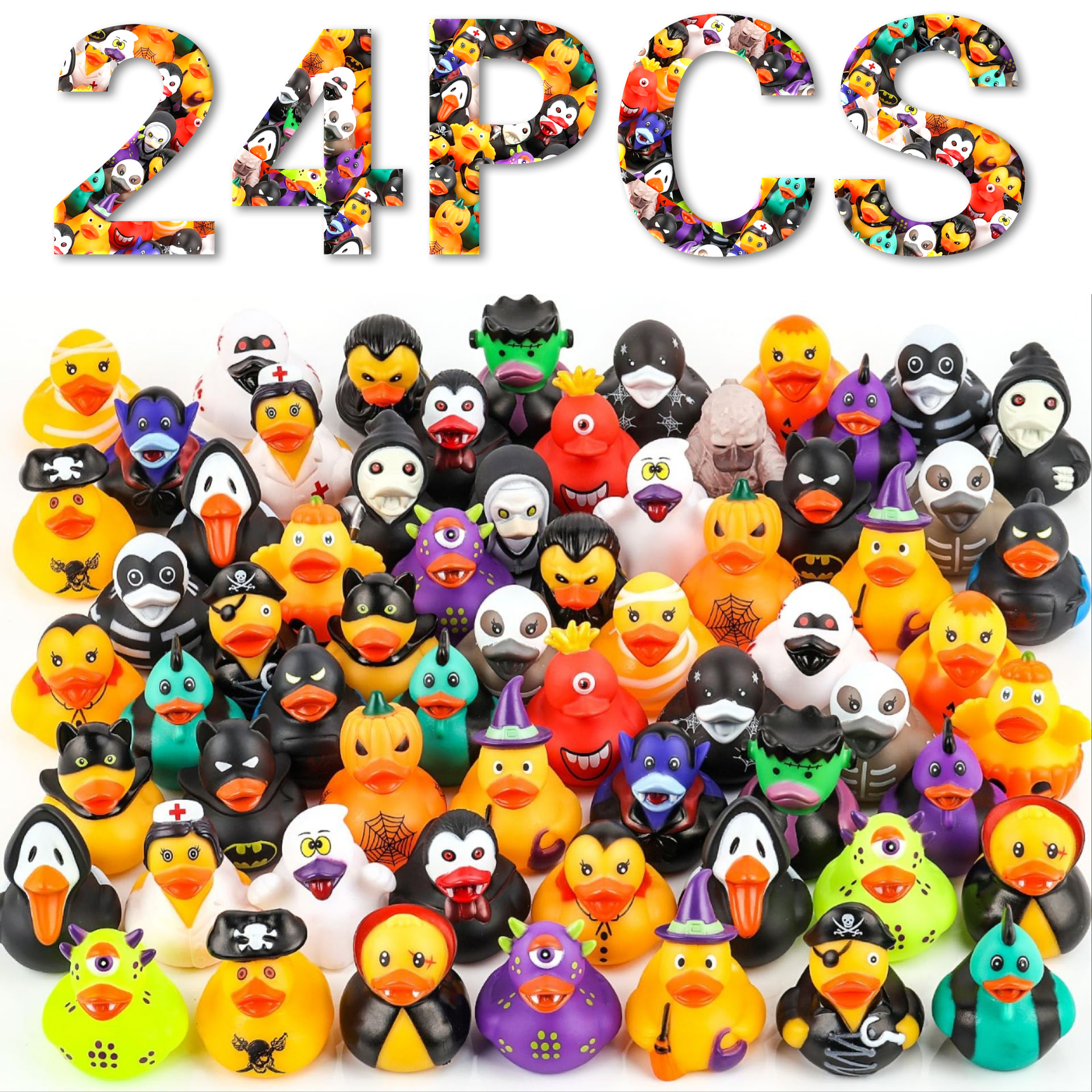 🔥52 Styles of Halloween Spooky Ducks