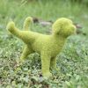 Garden Puppy Grass Decoration