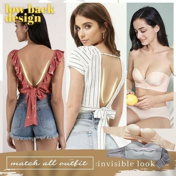 🔥 TOP 1 TRENDING SUMMER 🔥 Strapless Front Buckle Lift Bra