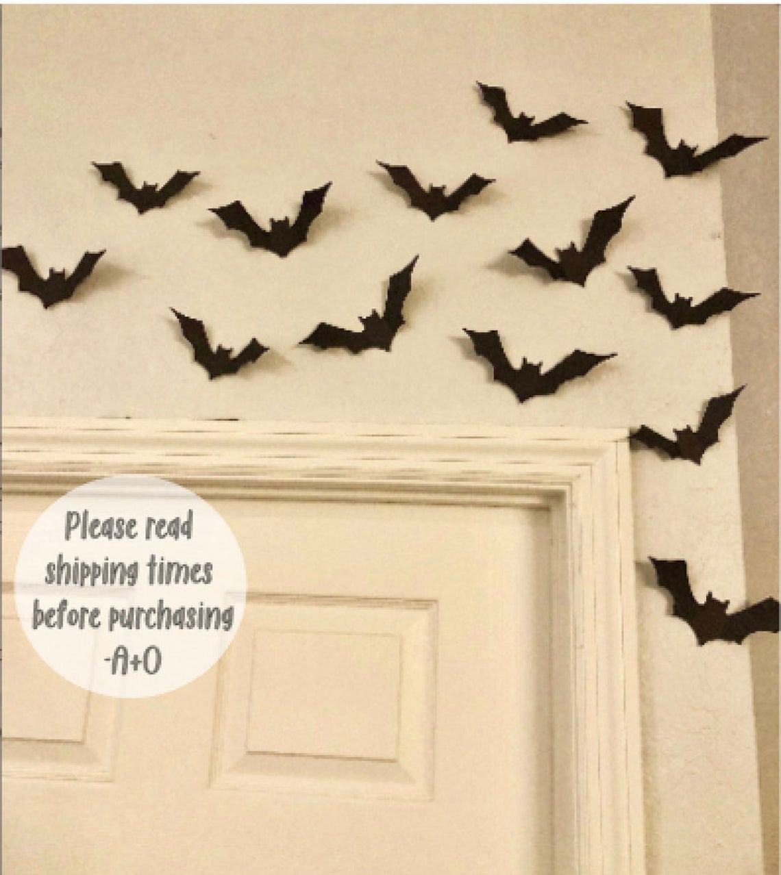 💀Early Halloween Sale - Save 50% OFF🎃 Handmade Halloween Bats