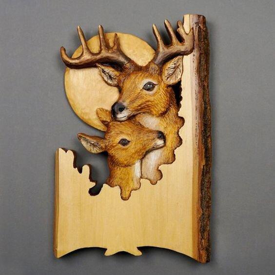 🔥Animal Carving Crafts Wall Decor - Ready to Ship