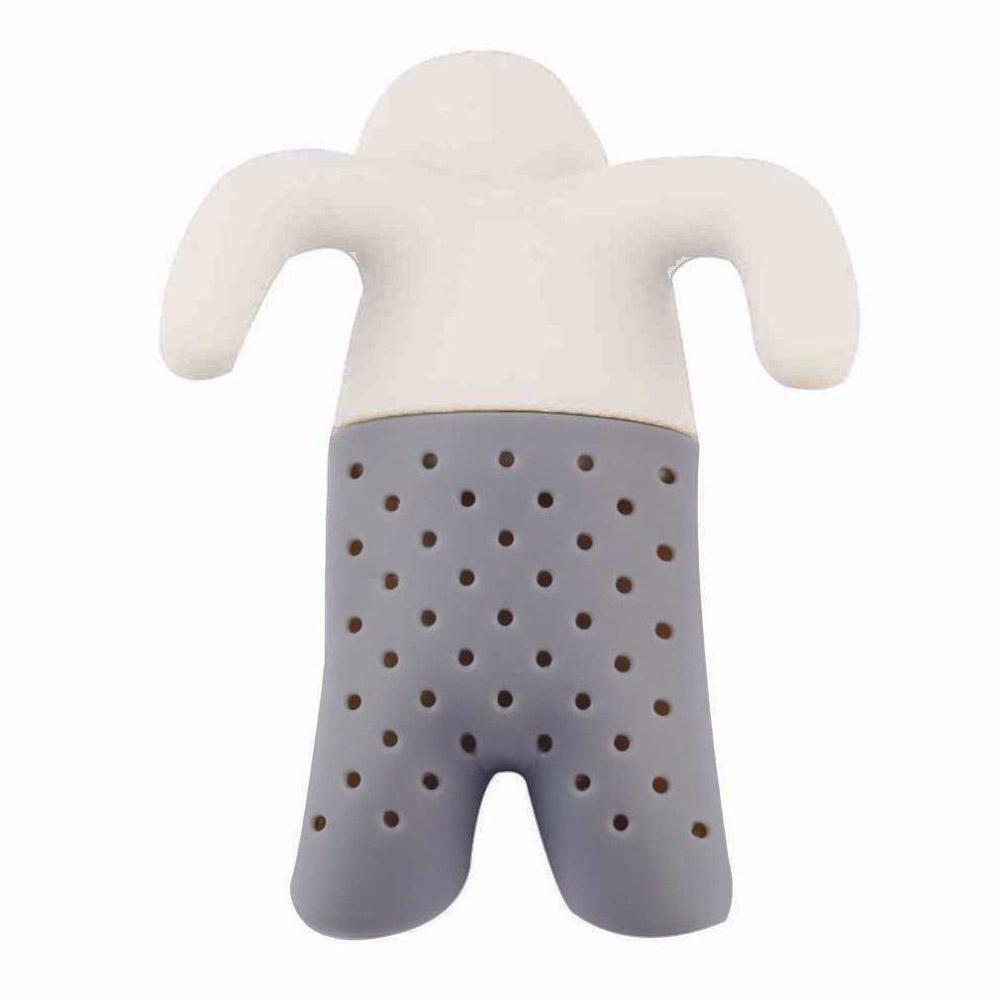 Silicone Little Man Tea Herb Infuser Strainer