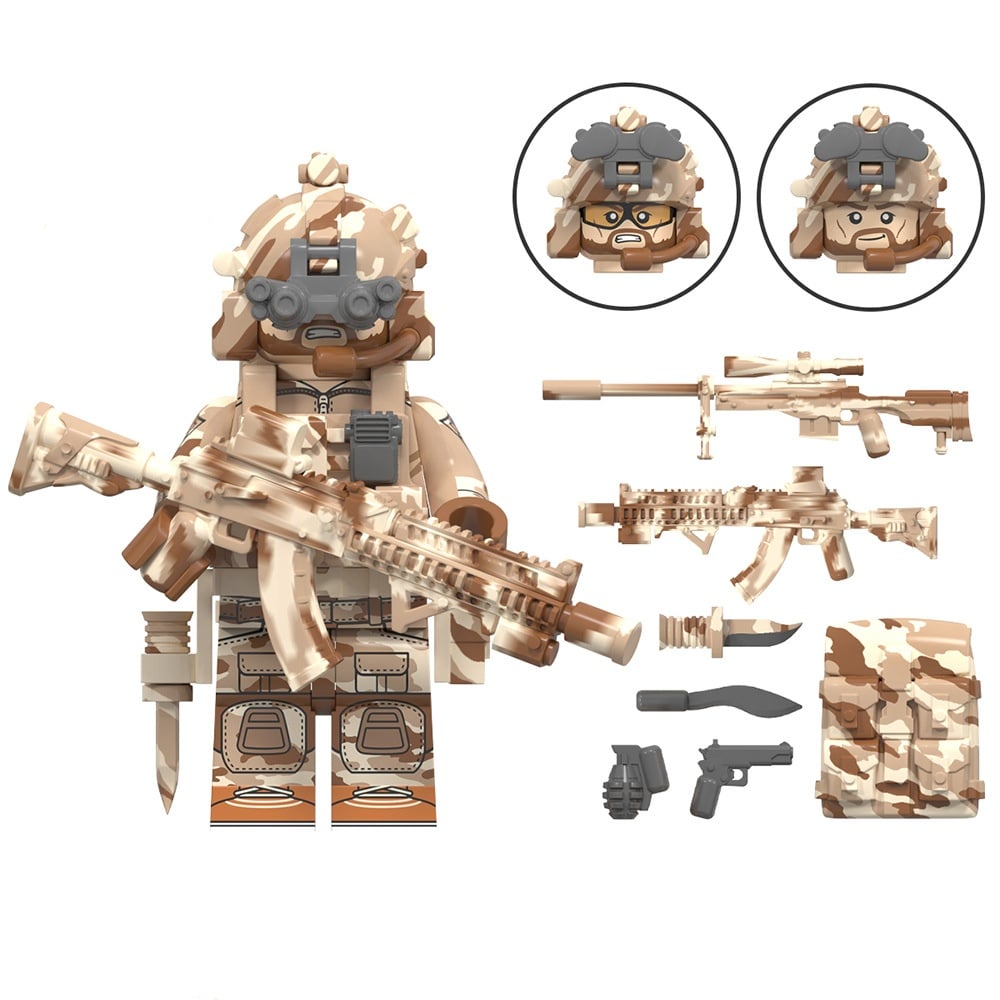 Military Series Assembly Figures