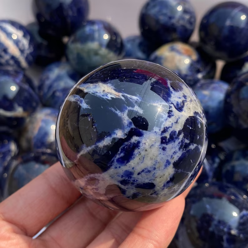 🔥Handmade Planet Natural Sodalite Ball - Buy 2 Free Shipping