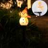 🎄2024 - Ealy Christmas Sale🎁-Waterproof Solar Snowman Lamp