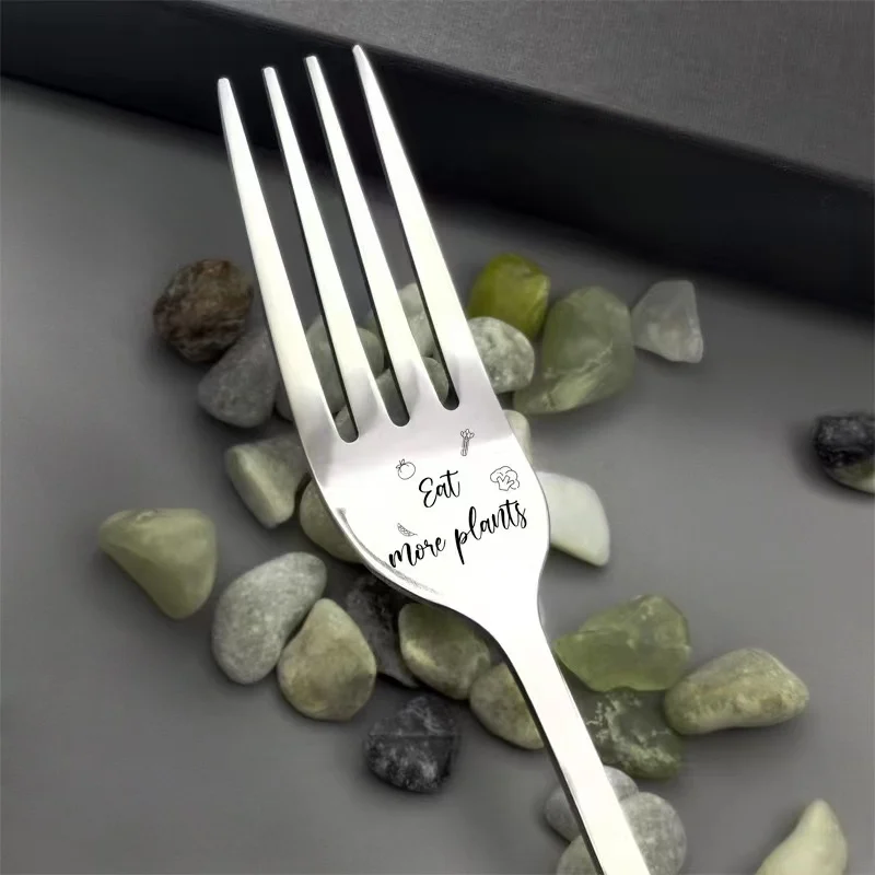 (🎉Last Day Promotion 50% OFF) 💝Engraved Fork (With Gift Box) - Buy 4 Get Extra 20% OFF & Free Shipping