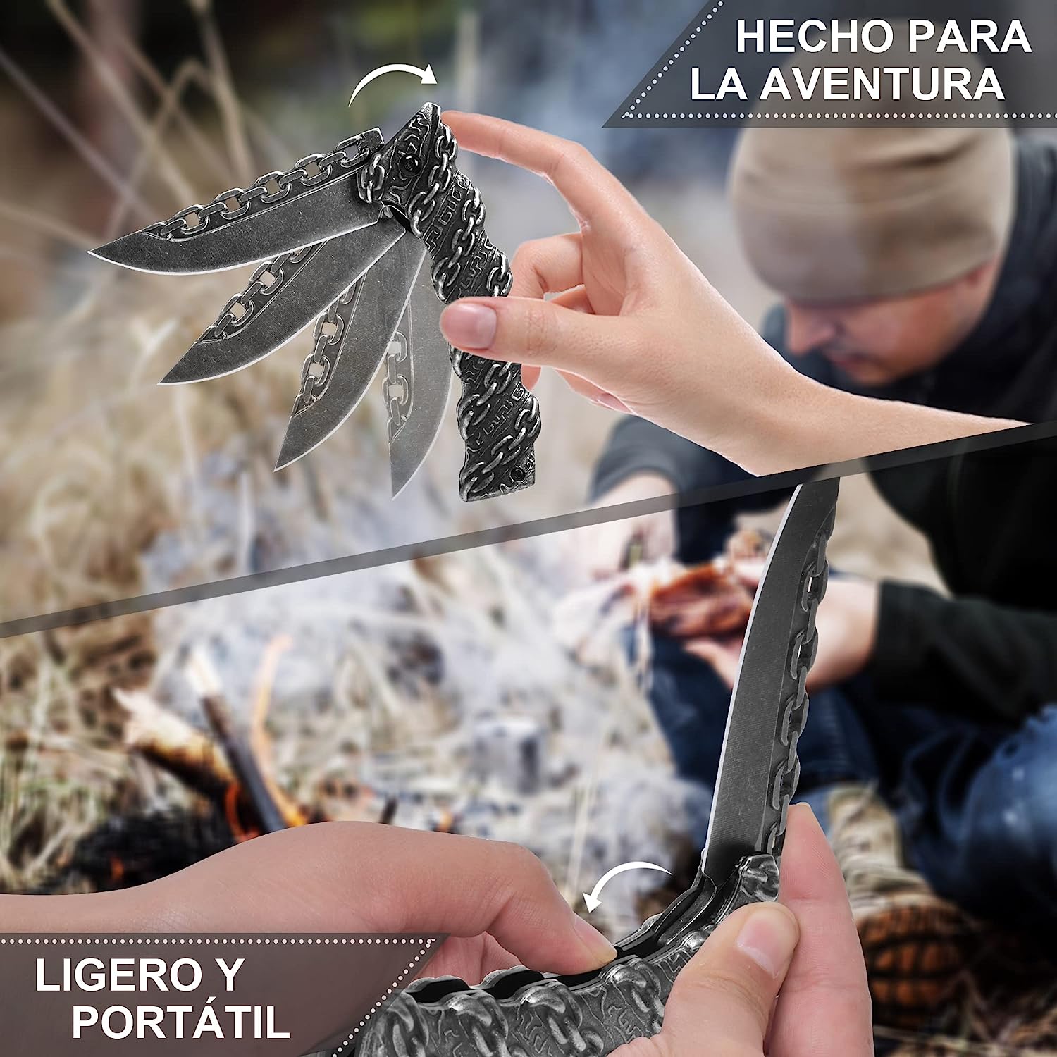 🔥Last Day Promo - 70% OFF 🎁Embossed Chain Folding Knife | Buy 2 Free Shipping