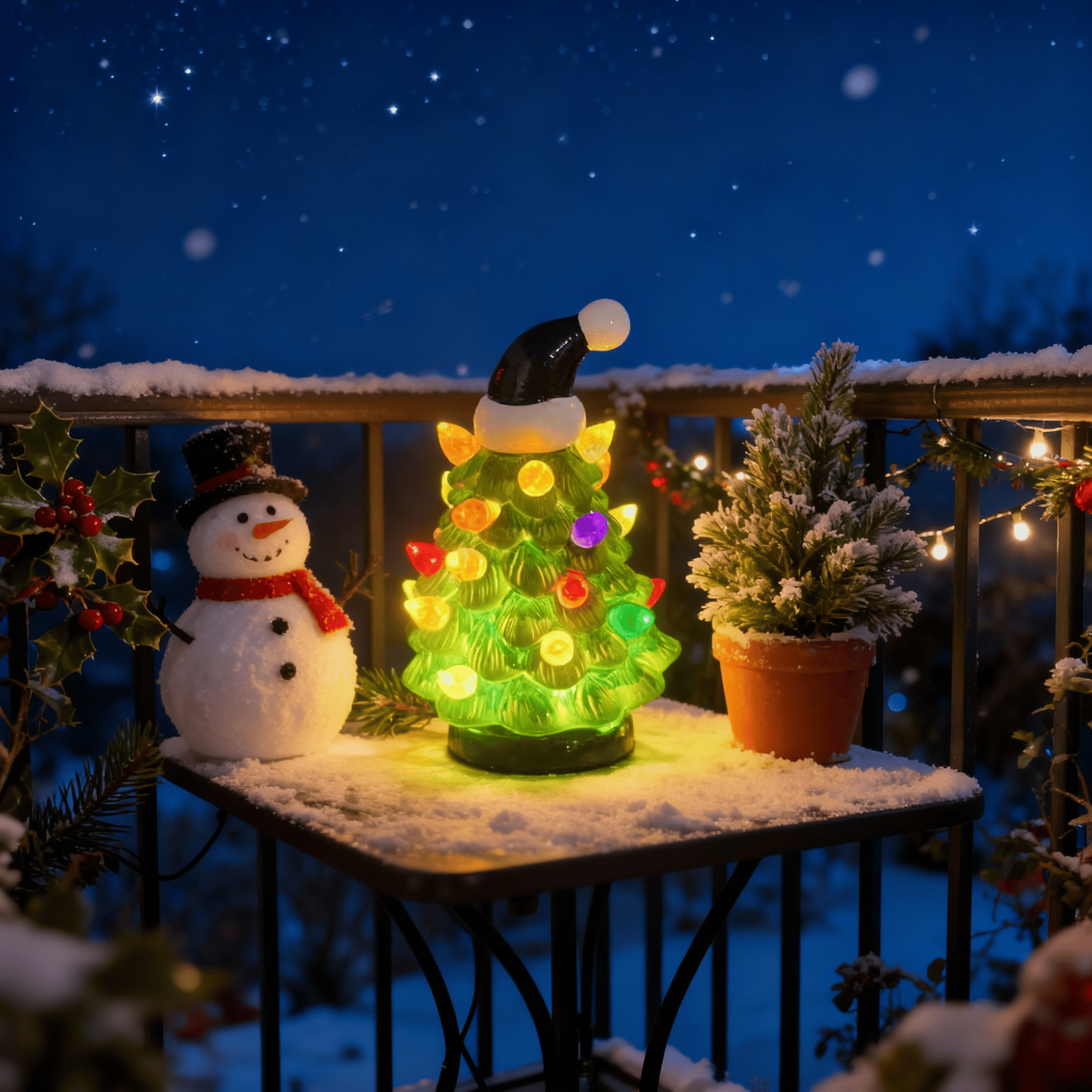 🎁TikTok Last Day Sale - 70% OFF🔥Holiday Huddle Light Tree Festive LED Holiday Décor for Home & Sports Fans