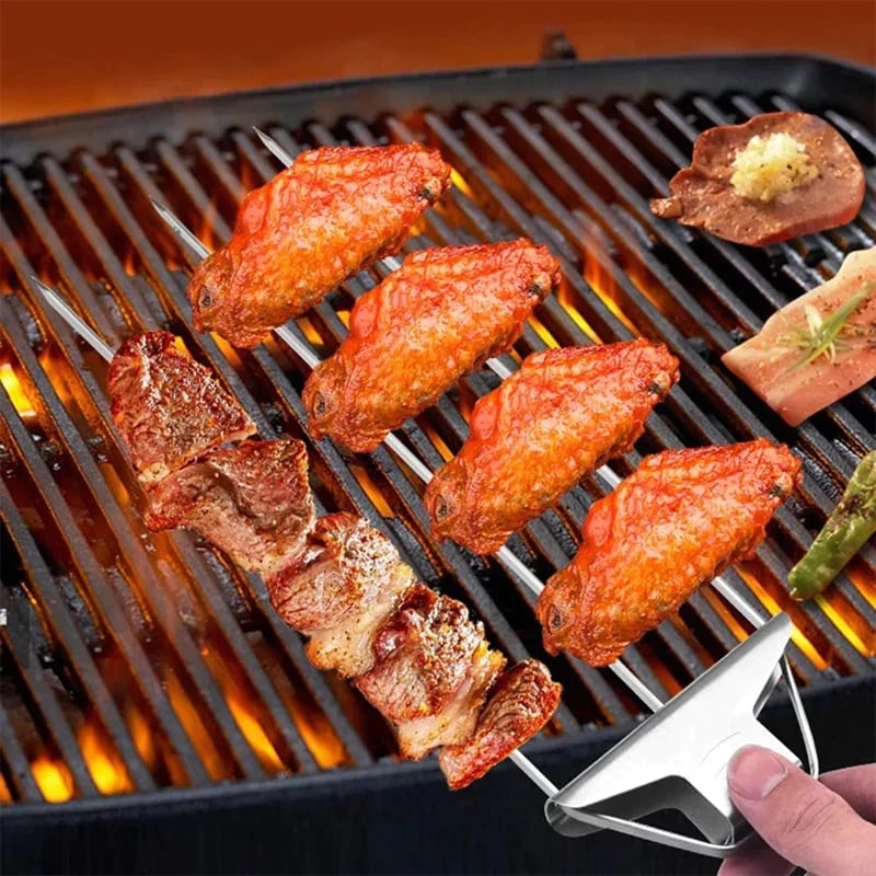 🔥Last Day Promotion 50% OFF🔥3 Way Grill Skewers - GrillSavant（BUY 3 GET 1 FREE）