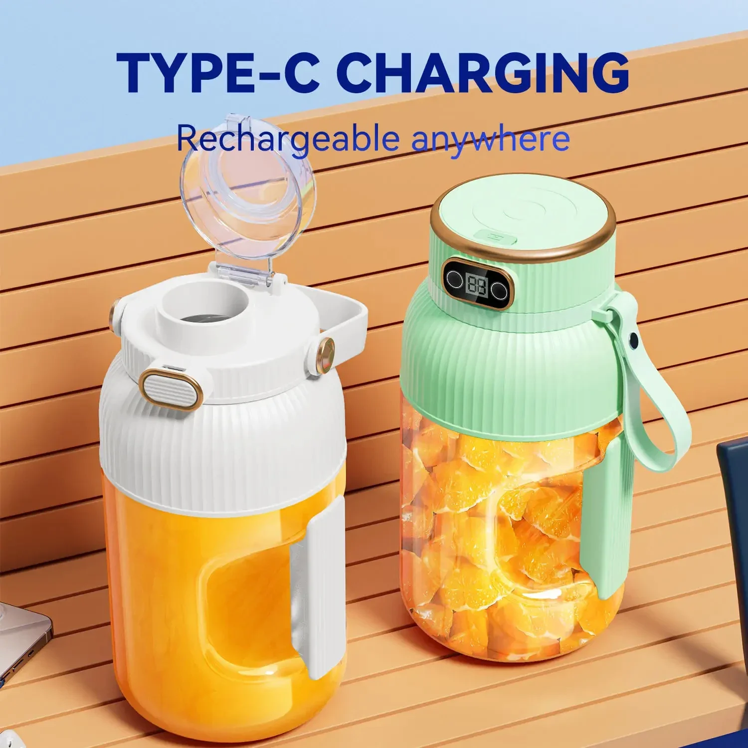 🍎🍓🍉Last Day Promotion - 60% OFF🍊 Multifunctional Portable Juicer Cup