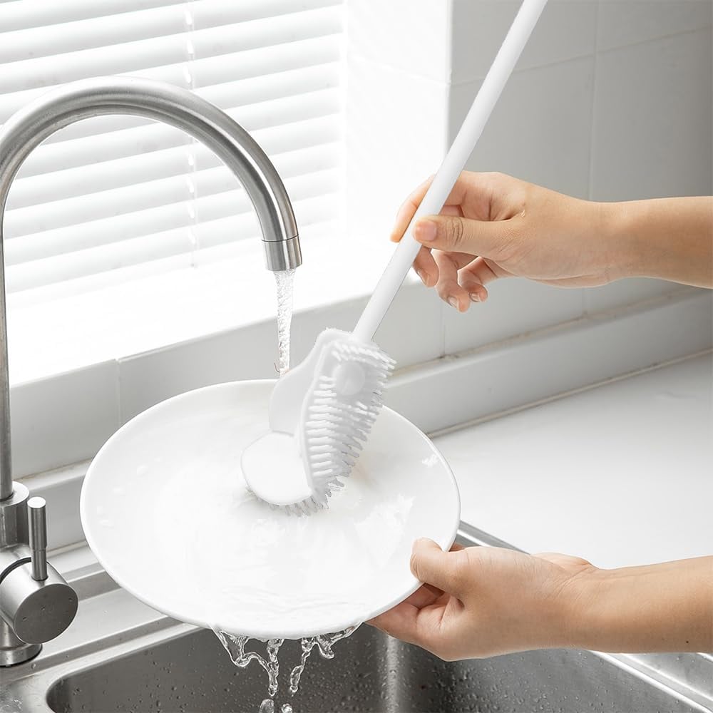 🍂TikTok Fall Mega Sale - 70% OFF🎉360° Silicone Bottle Cleaning Brush with Long Handle