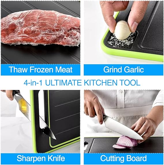 🔥(Last Day Promotion 50% OFF) 4 and 1 chopping board, BUY 2 GET 10% OFF & FREE SHIPPING
