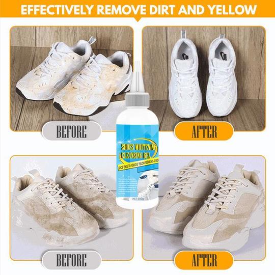 (New Year Sales ⭐⭐⭐⭐⭐- 50% OFF)Shoes Whitening Cleansing Gel