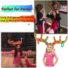 (🌲CHRISTMAS SALE NOW-48% OFF) Christmas Reindeer Ring Toss Game - Free Lnflator Today