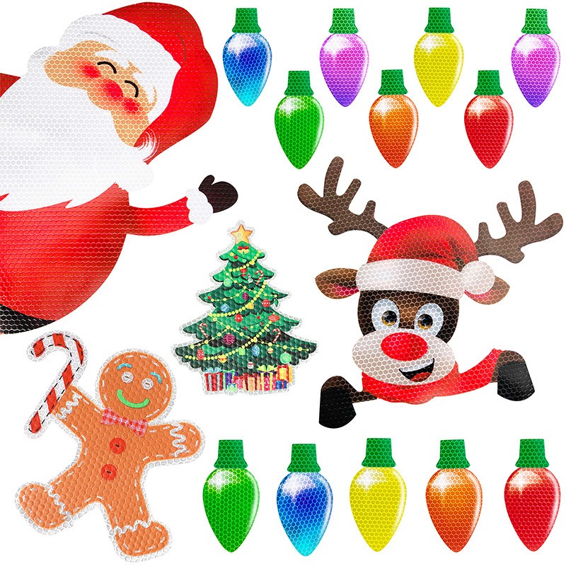 (🎄Christmas Sale 49% OFF) Magnet Reflective Light Bulb Decorations