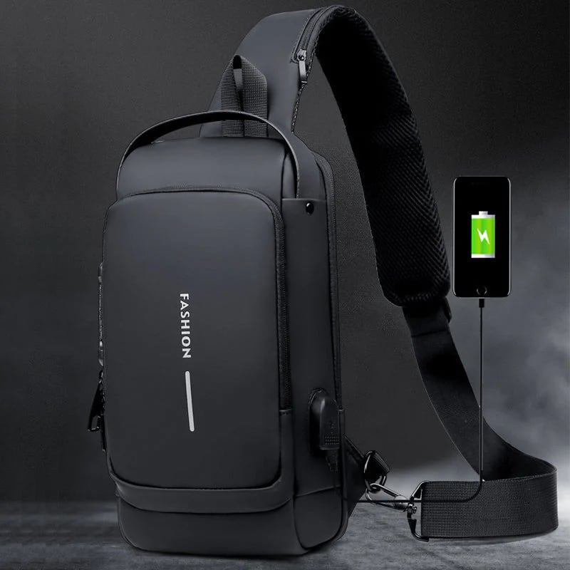 💥LAST DAY SALE 70% OFF💥USB Charging Sport Sling Anti-theft Shoulder Bag⚡BUY 2 FREE SHIPPING