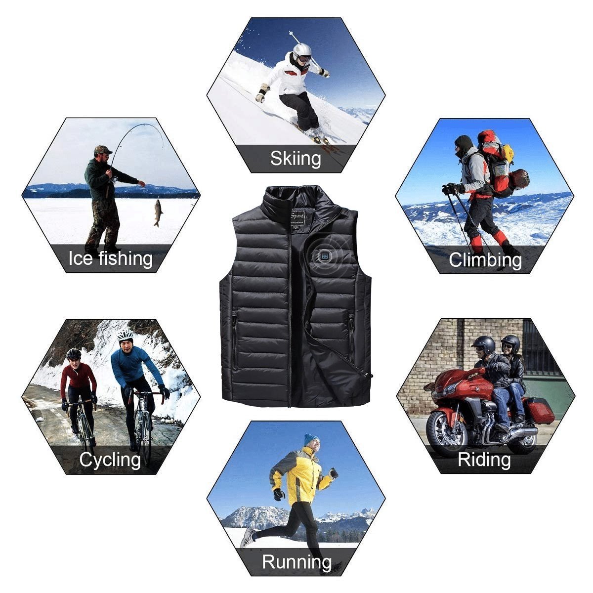 (🎄CHRISTMAS EARLY SALE-48% OFF) 2022 New Unisex Warming Heated Vest(BUY 2 GET FREE SHIPPING)