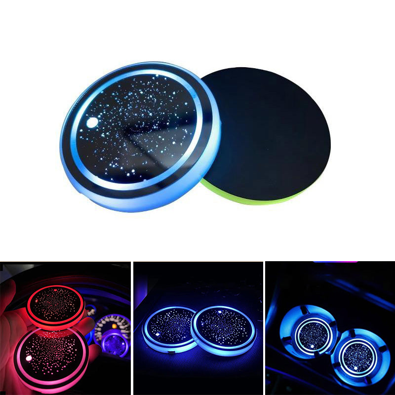 (🌲Early Christmas Sale- 49% OFF) 7 Color-Changing Light Up Cup Pad