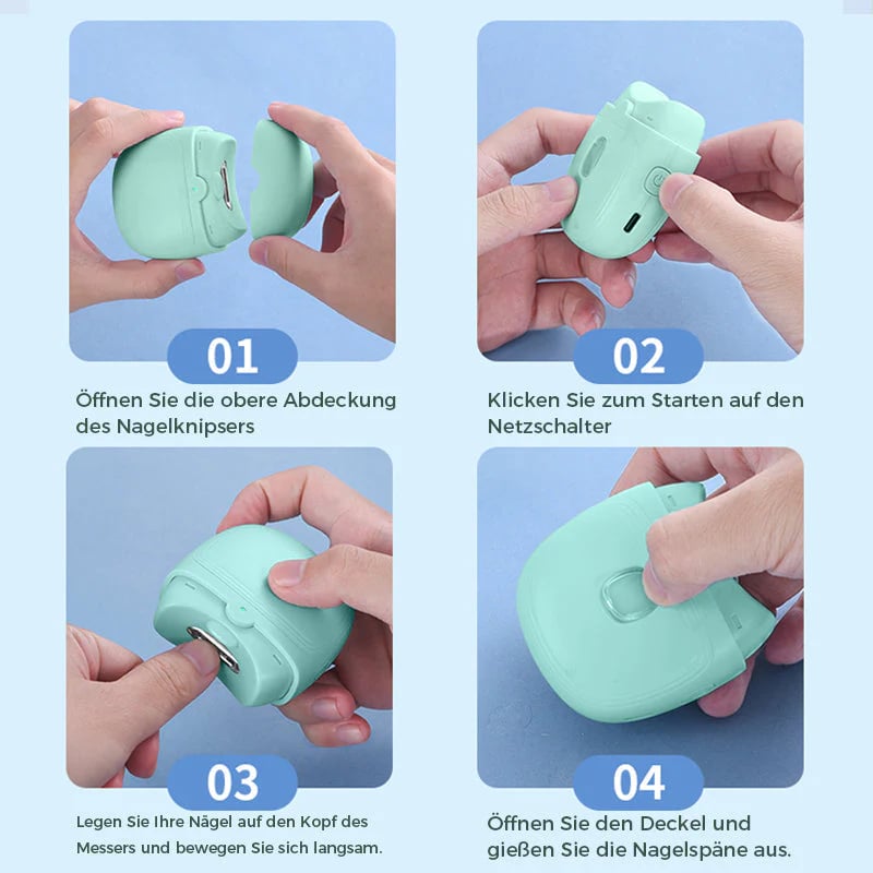 🎁Letzter Tag 49 % Rabatt🔥Elektrische nagelknipser