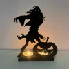 Funny Shadow Stand - Halloween Metal Candle Holder