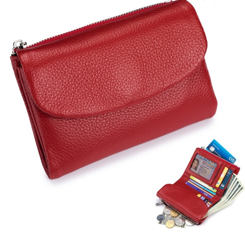 ⏰LAST DAY SALE 50% OFF💥Unisex Pebble Leather Wallet