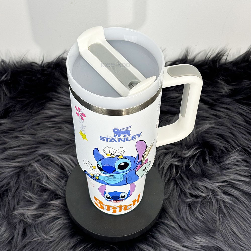 40oz Stitch Stainless Steel Vacuum Insulated Tumbler 🚢Free Shipping🚢
