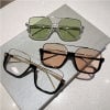 😍Lunettes de soleil aviateur rétro unisexes à verres teintés, tendance et faciles à assortir