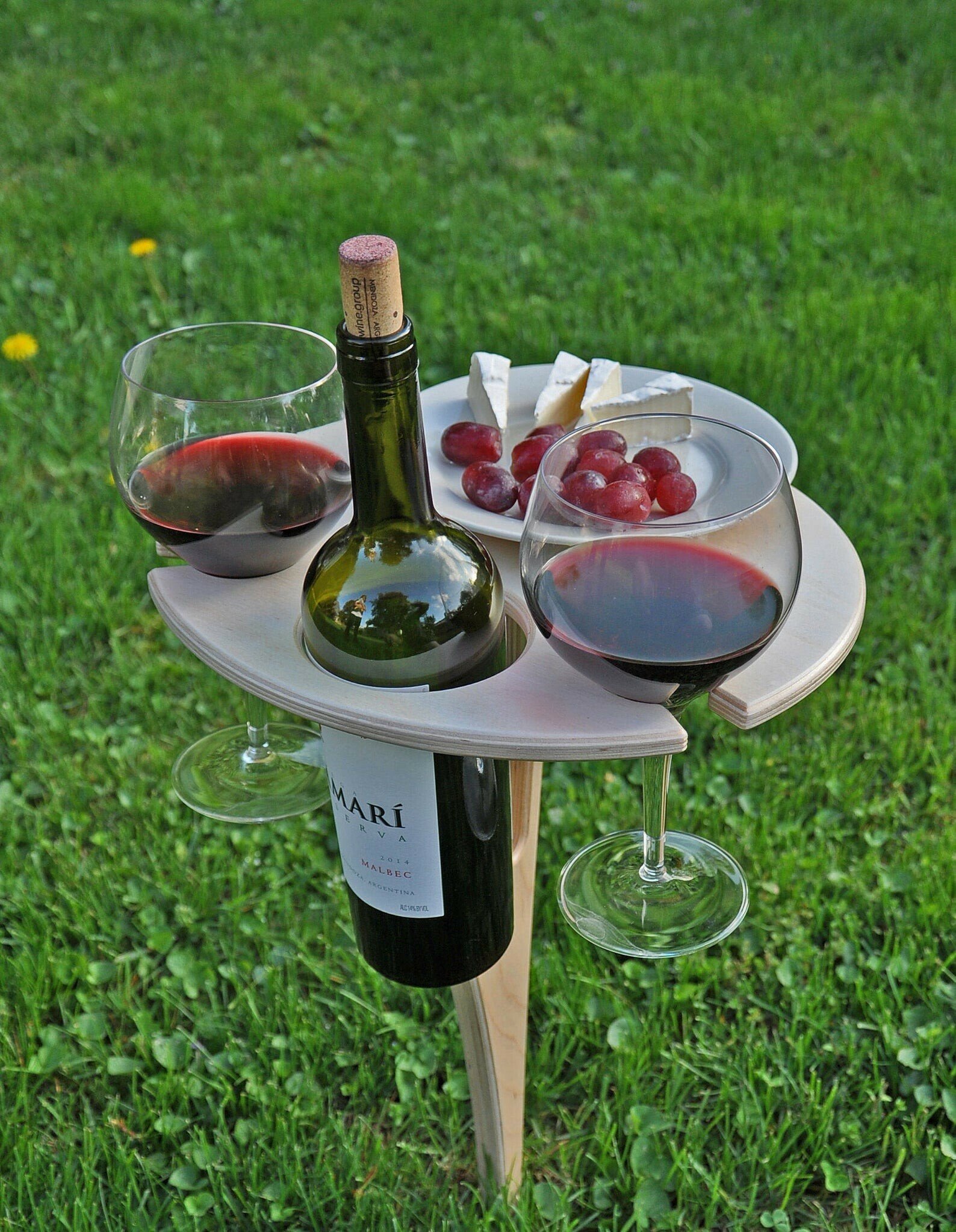 (🔥Last Day Promotion-60%OFF)🍷Outdoor Folding Wine Table(Buy 2 get 1 Free & Free shipping)